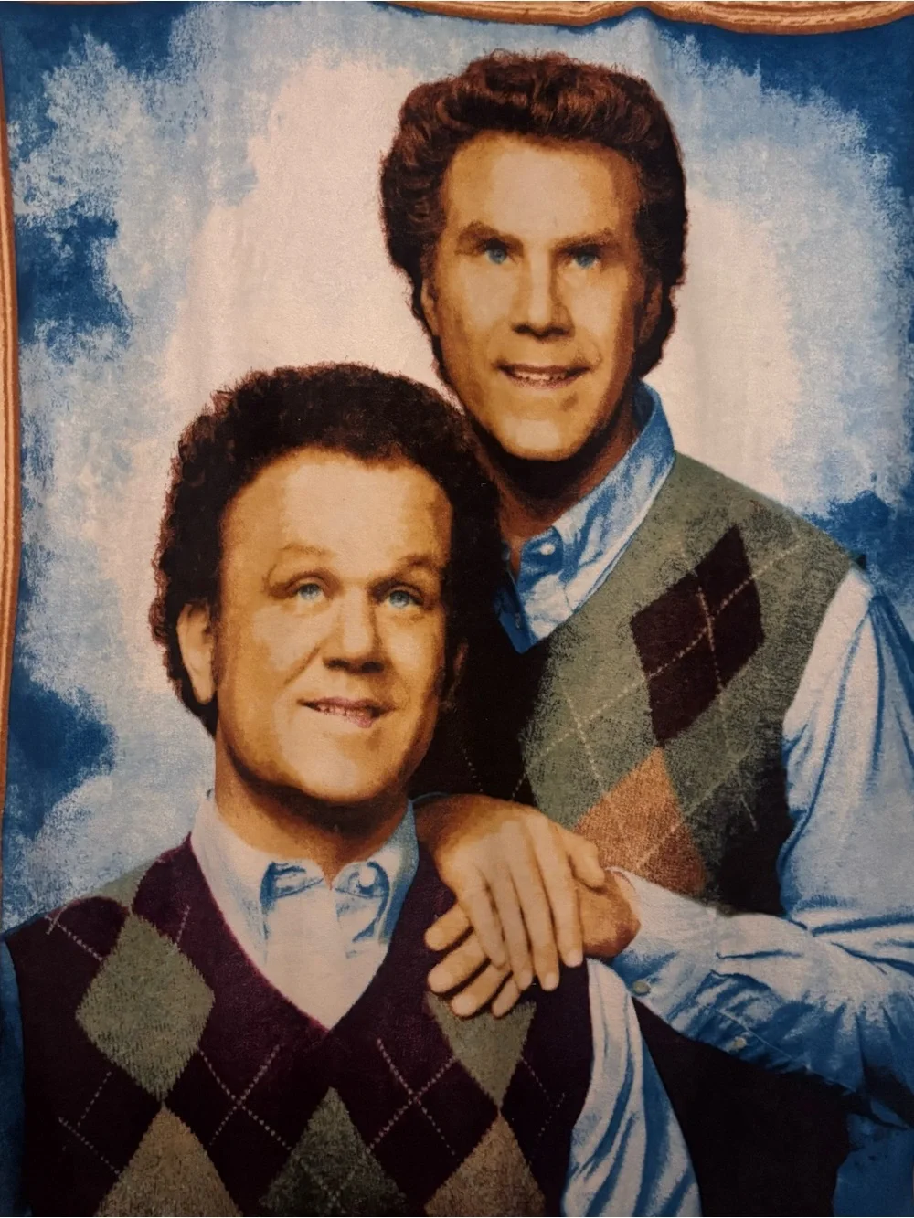 Step Brothers Blanket 50x60 Will Ferrell John C Reilly Silver Buffalo 2018